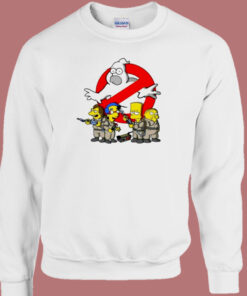 Awsome Homer Busters Simpsons 80s Sweatshirt Awsome Homer Busters Simpsons 80s Sweatshirt