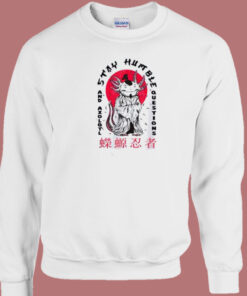 Axolotl Questions Wise Sensei 80s Sweatshirt 1