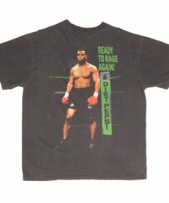 BOOTLEG BOXING TEE SHIRT MIKE TYSON READY TO RAGE AGAIN SIZE XL SINGLE STITCH BOOTLEG BOXING TEE SHIRT MIKE TYSON READY TO RAGE AGAIN SIZE XL SINGLE STITCH