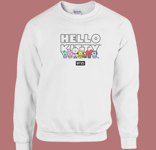 BTS BT21 Hello Kitty Sweatshirt