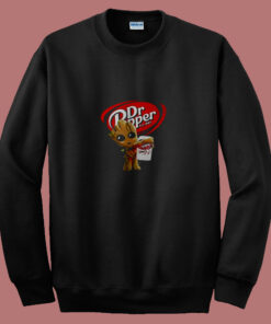 Baby Groot Dr Pepper Guardians Galaxy 80s Sweatshirt Baby Groot Dr Pepper Guardians Galaxy 80s Sweatshirt