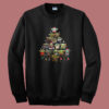 Baby Yoda Emotions Xmas 80s Sweatshirt