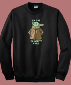 Baby Yoda Favorite Child 80s Sweatshirt Baby Yoda Favorite Child 80s Sweatshirt