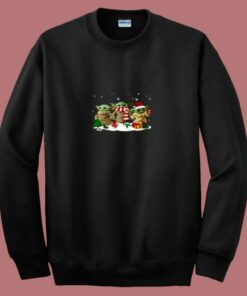 Baby Yoda The Mandalorian Christmas 80s Sweatshirt
