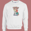 Baby You Light Up Lyric 80s Sweatshirt