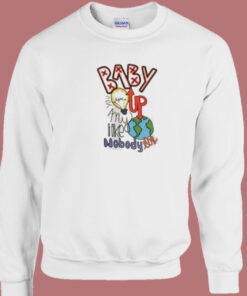 Baby You Light Up Lyric 80s Sweatshirt 1