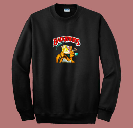 Backwoods Blunt Marijuana Weed 80s Sweatshirt