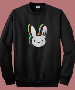 Bad Bunny Album Rapper 80s Sweatshirt