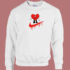 Bad Bunny Nike Sad Heart Parody Sweatshirt
