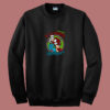 Bad Santa Happy Holiday Christmas 80s Sweatshirt