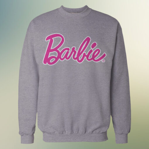 Barbie Logo Crewneck Sweatshirt