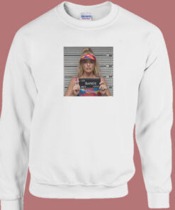 Barbie Mugshot Margot Robbie Sweatshirt 1