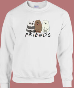 Bare Bears Friends 80s Sweatshirt 1