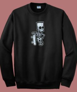 Bare Bones Bart 80s Sweatshirt