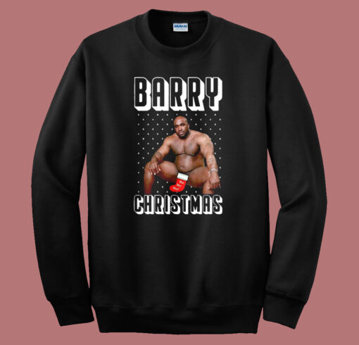 Barry Wood Ugly Christmas Sweatshirt