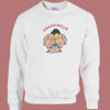 Bart Simpson Crack Kills Parody 80s Sweatshirt