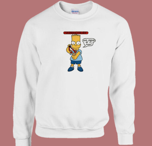 Bart Simpson Underachiever Sweatshirt