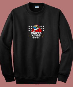 Bart Simpson Worst Christmas 80s Sweatshirt Bart Simpson Worst Christmas 80s Sweatshirt