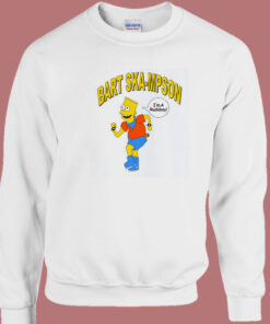 Bart Ska Mpson 80s Sweatshirt Bart Ska Mpson 80s Sweatshirt