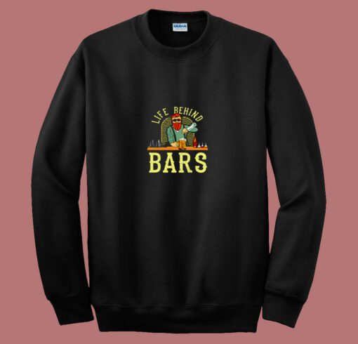 Bartender Barkeeper Design Barkeeping 80s Sweatshirt