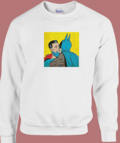 Batman And Superman Kissing Sweatshirt 1