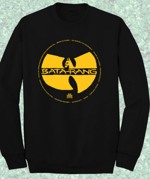 Batman Wutang Symbol Crewneck Sweatshirt