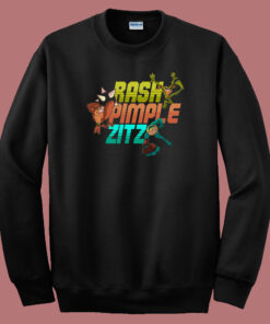 Battletoads Rash 80s Sweatshirt Battletoads Rash 80s Sweatshirt
