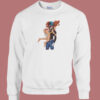 Beach Musical Cartoon 80s Sweatshirt