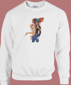 Beach Musical Cartoon 80s Sweatshirt 1