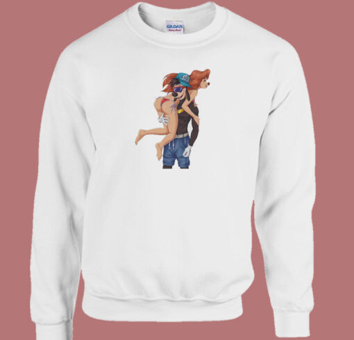 Beach Musical Cartoon 80s Sweatshirt