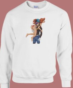 Beach Musical Cartoon 80s Sweatshirt 2