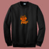 Bearded Dragon Pogona Lizard 80s Sweatshirt