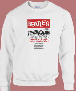 Beatles American Tour Concert Sweatshirt On Sale 1
