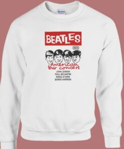 Beatles American Tour Concert Sweatshirt On Sale 2