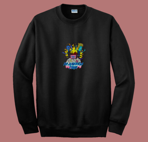 Beavis And Butthead Do America Tour 80s Sweatshirt