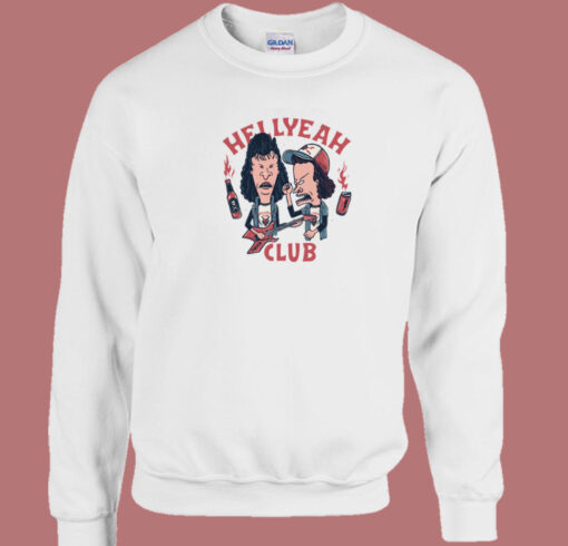 Beavis And Butthead Hellyeah Club Sweatshirt