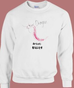 Becky Armstrong Draw Dragon Sweatshirt 1 Becky Armstrong Draw Dragon Sweatshirt 2