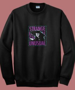 Beetlejuice Strange Andunusual Girls 80s Sweatshirt