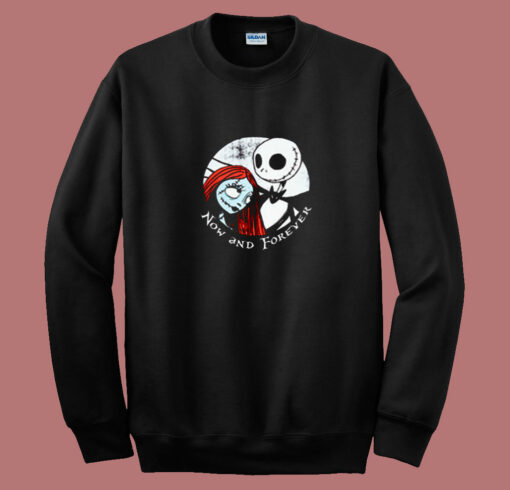 Before Christmas Jack Andsally Now And Forever 80s Sweatshirt