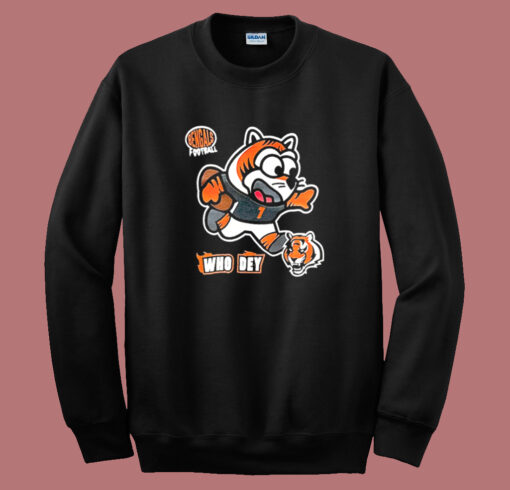 Bengals Tiger Who Dey Sweatshirt