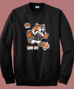 Bengals Tiger Who Dey Sweatshirt