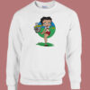 Betty Boop Sunny Day to Play Golf 80s Sweatshirt