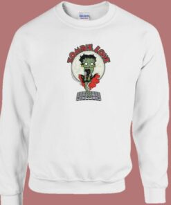 Betty Breezy Zombie Love Sweatshirt 1 Betty Breezy Zombie Love Sweatshirt 2