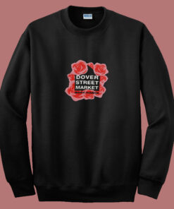 Bianca Chandon Dover Street Rose Flowers 80s Sweatshirt Bianca Chandon Dover Street Rose Flowers 80s Sweatshirt
