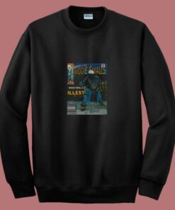 Biggie Smalls Is The Illest Comic Book 80s Sweatshirt