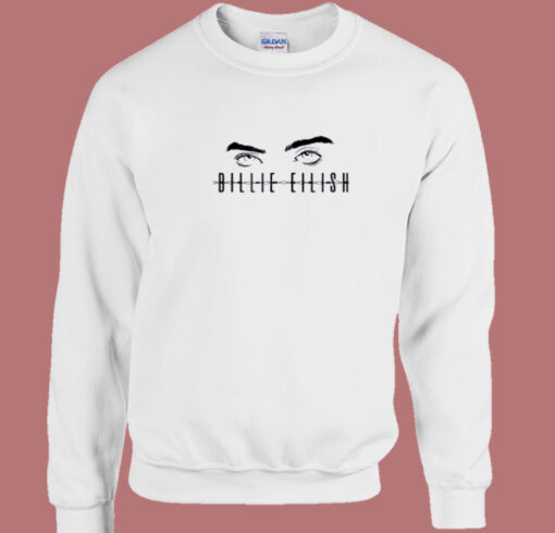 Billie Eilish Lovers Music 80s Sweatshirt