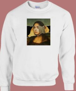Billie Eilish Monalisa Parody Sweatshirt 1 Billie Eilish Monalisa Parody Sweatshirt 2