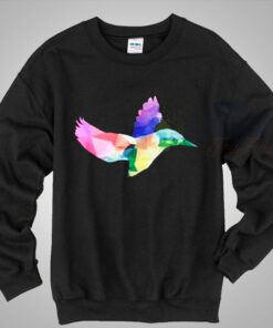 Bird Watercolor Painting Sweatshirt