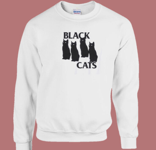 Black Cats Flag Sweatshirt