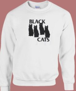Black Cats Flag Sweatshirt Black Cats Flag Sweatshirt
